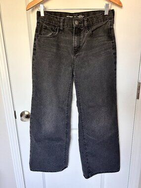 Old Navy Girls Size 14 High Rise Baggy Wide Leg Jean